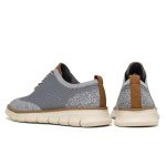 Men's Grey Casual Knit Dress Sneakers Under $10