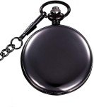 Vintage Quartz Pocket Watch with Chain - Unisex Gift