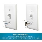 Magnetic Key Rack Set for Easy Home Organization