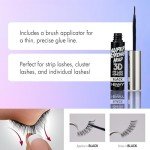 Strong Hold 3D Lash Glue Brush-On – Black