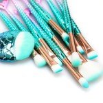 11-Piece Makeup Brush Set for Teens and Girls