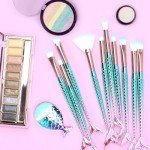 11-Piece Makeup Brush Set for Teens and Girls
