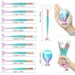 11-Piece Makeup Brush Set for Teens and Girls