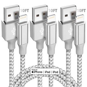 3m Lightning Cable for iPhone - Fast Charging