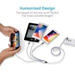 4FT 4-in-1 Nylon Braided Charging Cable (2-Pack)