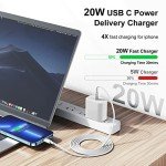 2-Pack 20W MFi Fast Chargers with Cable