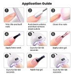 Sheer Rose Pink Gel Nail Polish - 15ml
