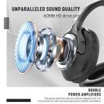MIDOLA Wired Headphones with Microphone - Black