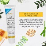 GiGi Face Hair Removal Cream Kit for Sensitive Skin