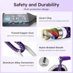 3-in-1 USB A & C Charging Cable (2 Pack)