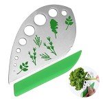 9-Hole Stainless Steel Herb Stripper Tool