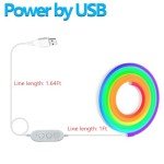 10FT USB RGB Neon Rope Lights for Party