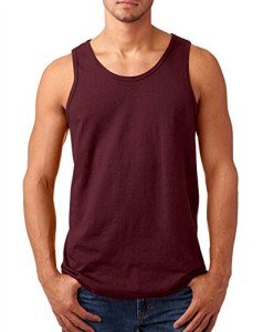 Maroon Gildan Heavy Adult Tank Top - Medium