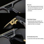 Square Aviator Sunglasses for Men and Women