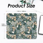 Floral Non-Slip Mouse Pad - 9.25x7.75 Inch