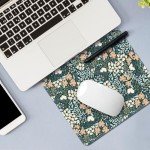Floral Non-Slip Mouse Pad - 9.25x7.75 Inch
