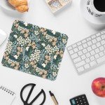 Floral Non-Slip Mouse Pad - 9.25x7.75 Inch