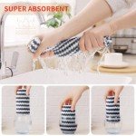12 Pack Soft Microfiber Kitchen Dish Cloths