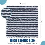 12 Pack Soft Microfiber Kitchen Dish Cloths