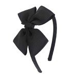 Black Bow Headband for Girls and Kids