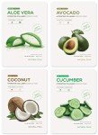 8-Pack Hydrating Collagen Face Masks - Natural Peau
