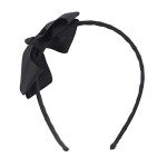 Black Bow Headband for Girls and Kids