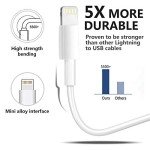 Lightning to USB Charging Cable - 4 Pack