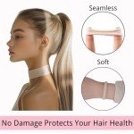 120 Pcs No Damage Hair Ties - Neutral Colors