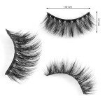 Dramatic 3D Faux Mink False Eyelashes (5 Pairs)