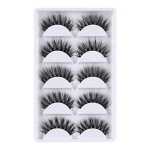 Dramatic 3D Faux Mink False Eyelashes (5 Pairs)