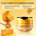 Honey Lip Mask and Scrub for Soft Lips