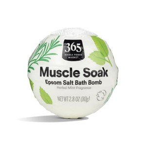 Fizzing Epsom Bomb for Muscle Relief - 2.3 oz