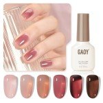 Rose Garden Nail Polish Set - 6 Sheer Colors