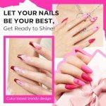Modelones Pink Nail Polish Set - 6 Shades