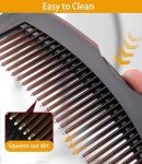 Brown Fine Tooth Dandruff & Lice Comb