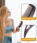 Brown Fine Tooth Dandruff & Lice Comb