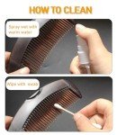Brown Fine Tooth Dandruff & Lice Comb