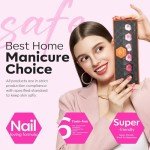 Modelones Pink Nail Polish Set - 6 Shades