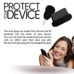 10-Pack Silicone Dust Plugs for Devices