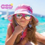 Colorful Kids Sun Hat with UV Protection 2-8 Years