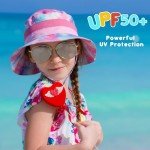 Colorful Kids Sun Hat with UV Protection 2-8 Years
