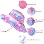 Colorful Kids Sun Hat with UV Protection 2-8 Years