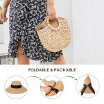 Women's Wide Brim Sun Hat - UPF 50+ Protection
