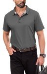 Men's Short Sleeve Dry Fit Golf Polo Shirt