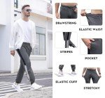 Men's Athletic Joggers with Drawstring, Under $10