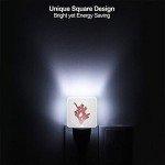 Affordable Red Coral LED Night Light with Sensor