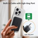 Mini Portable Magnetic Charger Power Bank for iPhone