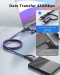 4-in-1 Fast Charging Cable for iPhone & More