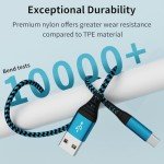USB C Cable 3-Pack, 6FT Fast Charging