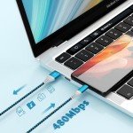 USB C Cable 3-Pack, 6FT Fast Charging